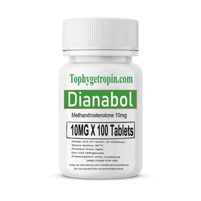 DIANABOL Methandrostenolone Methandienone Oral Steroids Tablets 10mg 100 tablets