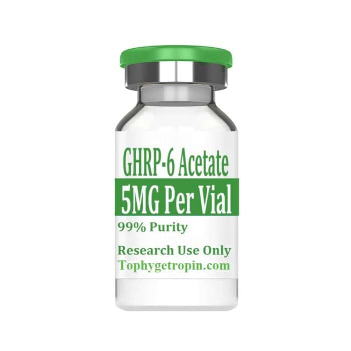 GHRP-6 Acetate 5mg * 10 Vials * 1 Kit